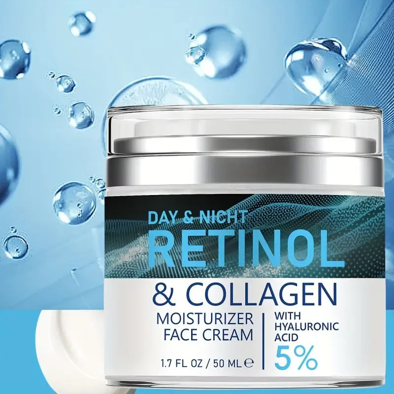 Face Skin Care Retinol Collagen Cream Anti-Aging Wrinkle Deep Hydration Moisturi gallery