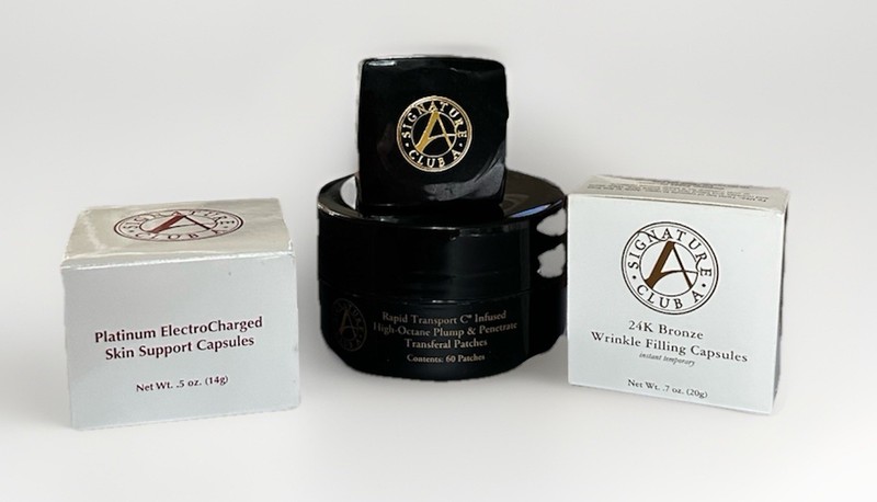 Signature Club A Skincare Lot Capsules Night Creme Patches Anti Aging New gallery