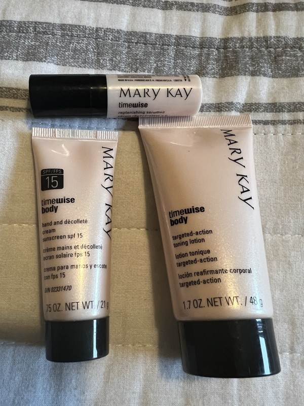 Mary Kay Timewise Body Lotion Replenishing Serum Lot Travel Size