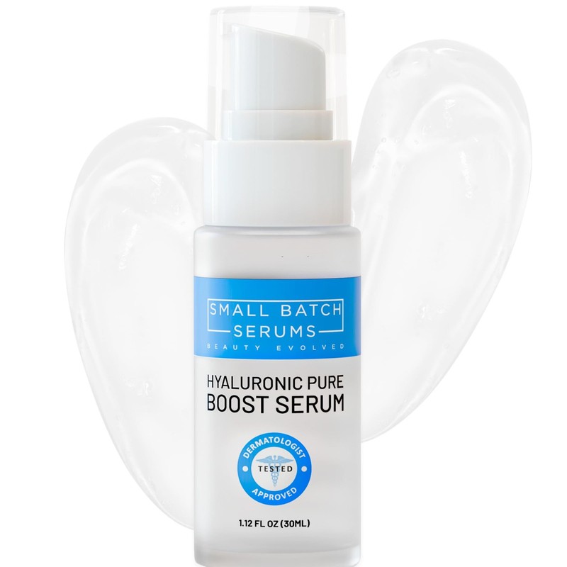 Pure Hyaluronic Acid Face Serum for Women – For Dull, Dry Facial Skin w/Ultra…