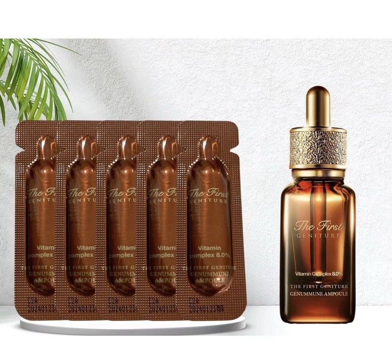 O HUI The First Geniture Genummune Ampoule 1ml x 50pcs Anti Wrinkle US Seller