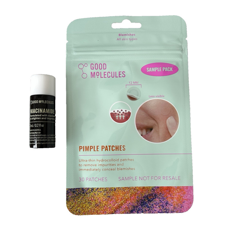 GOOD MOLECULES Toner, Serum, Moisturizer, Cleansing, Eye gel, Pimple Patches LOT gallery