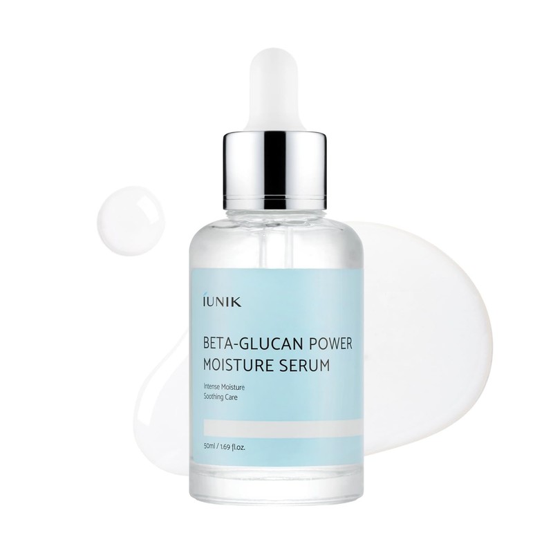 IUNIK Beta-Glucan Power Deep Moisture Vegan Serum 400000 ppm Intense Hydratio…
