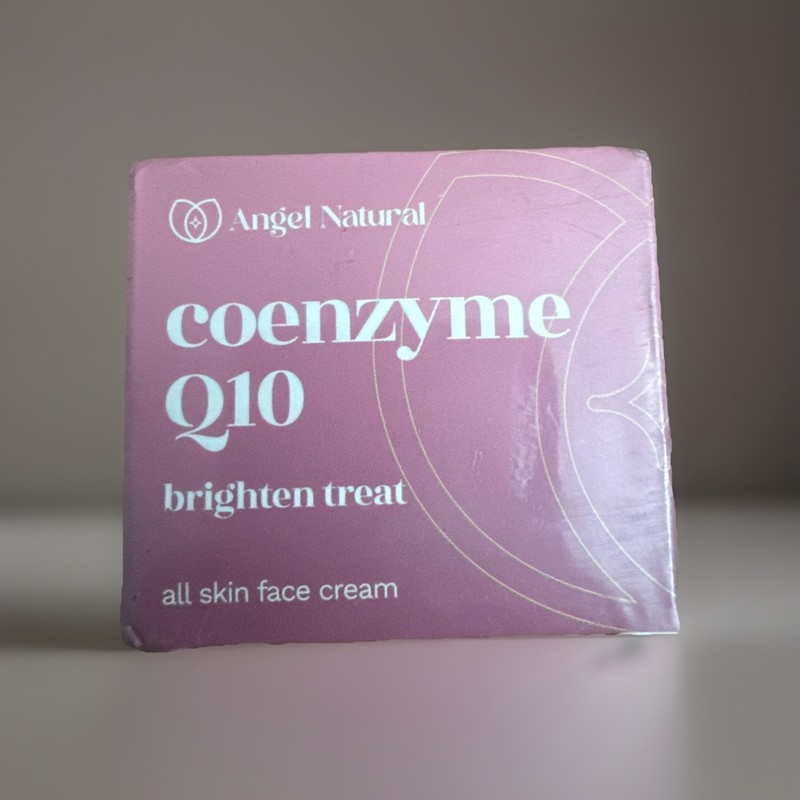 Coenzyme Q10 Daily Face Cream For Signs of Aging Soothes Sensitive Skin 1.6 FlOz
