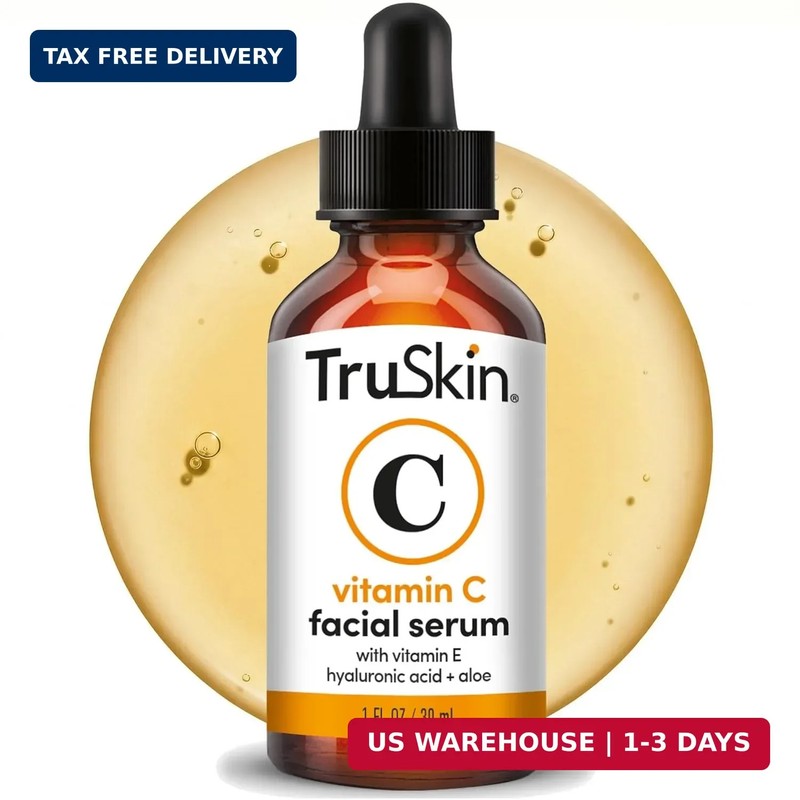 TruSkin Vitamin C Serum for Face – Anti Aging Face Serum with Hyaluronic Acid &