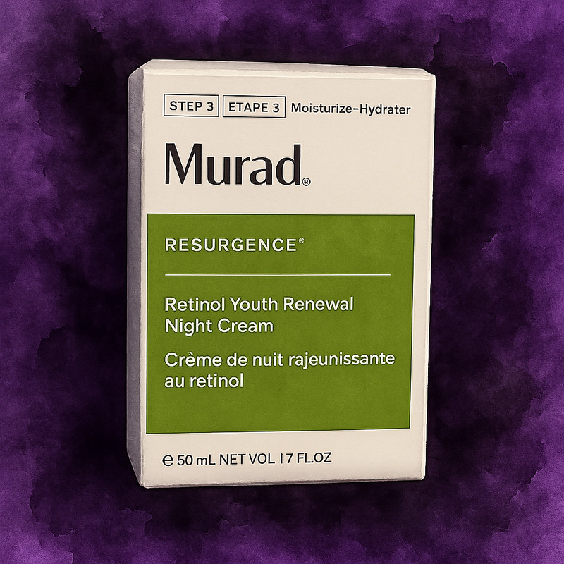 Murad Retinol Youth Renewal Night Cream Full Size 1.7oz/50ml New in Box