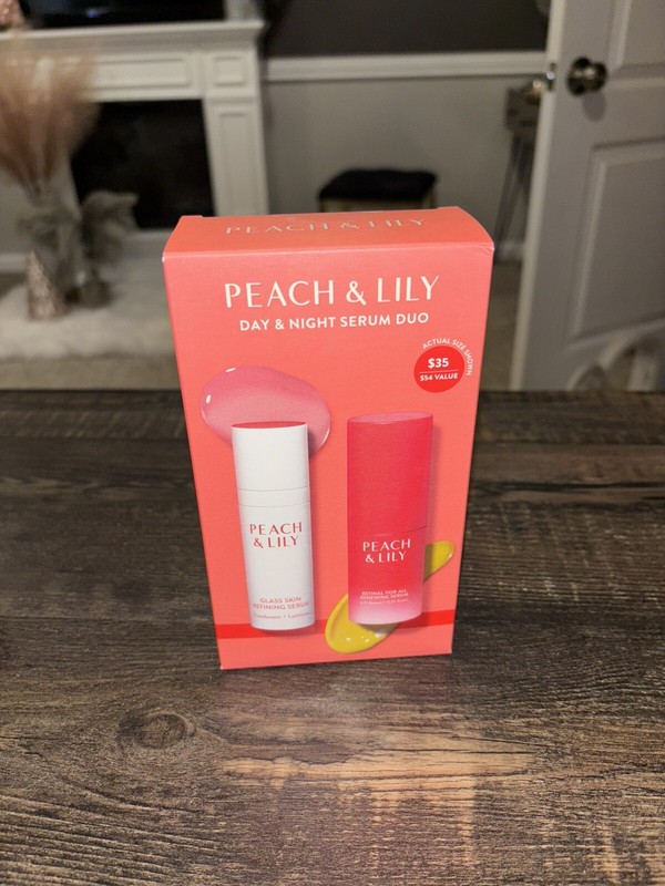 Peach & Lily Serum Duo – Glass Skin Refining & Retinol For All Serum – .5 Oz Ea