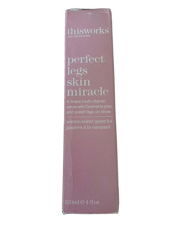 This Works perfect legs skin miracle 120ml/4oz NEW IN BOX DISCONTINUED