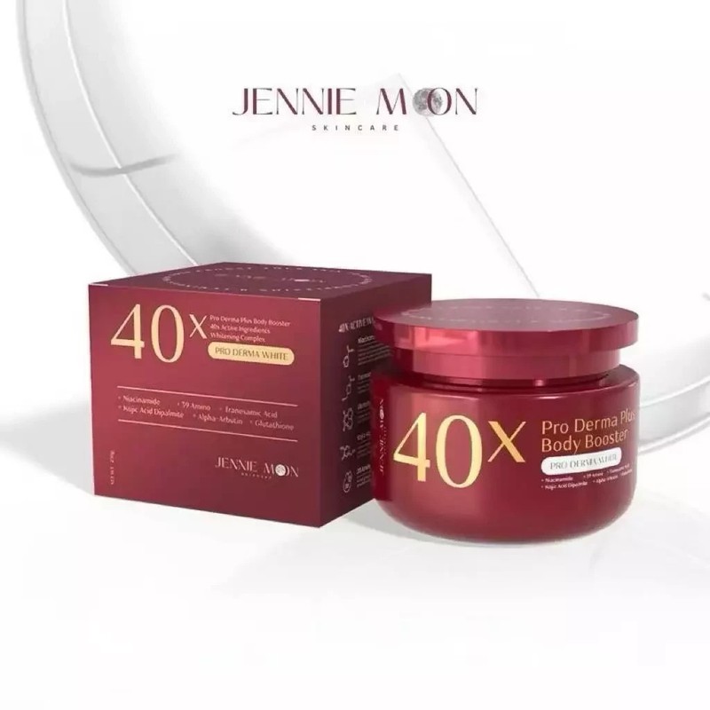 2x JENNIE MOON 40X Pro Derma Plus Body Booster 250g Brightening Gel gallery