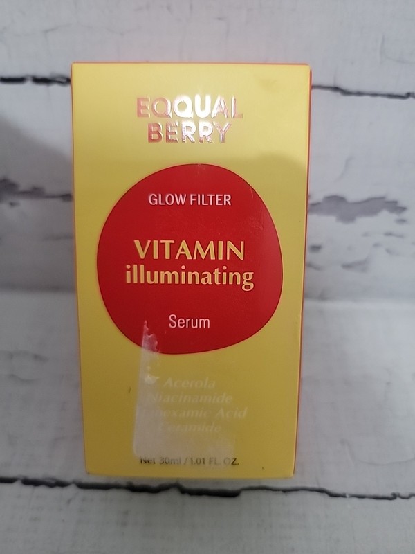 EQQUALBERRY Vitamin illuminating Serum 30ml – Brightening Vitamin C, Niacinamide
