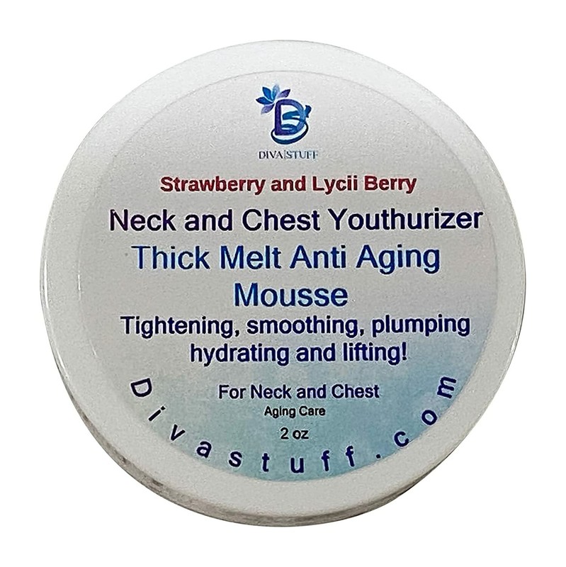 Strawberry and Lycii Berry, Neck and Chest Youthurizer, Thick Melt Anti Aging Mo