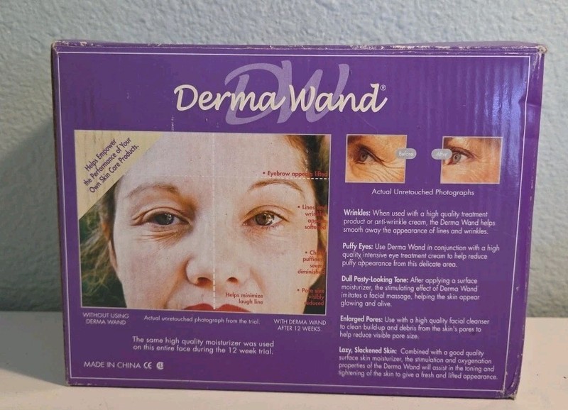 Derma Wand Anti-Aging Device Dermawand Skin Care New Old Stock gallery
