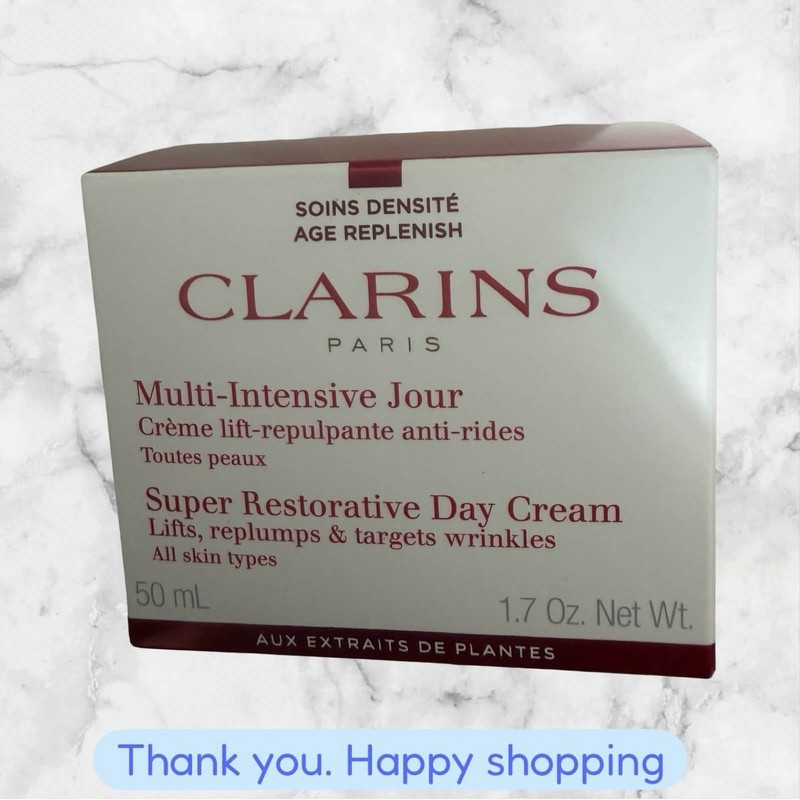 Clarins Super Restorative Day Cream Multi Intensive 1.7 oz/50 ml NEW SHIP