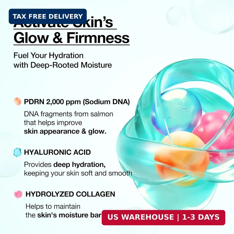 ANUA PDRN Collagen Glow Facial Serum Spray, Hydrating Face Mist, Hyaluronic Acid gallery
