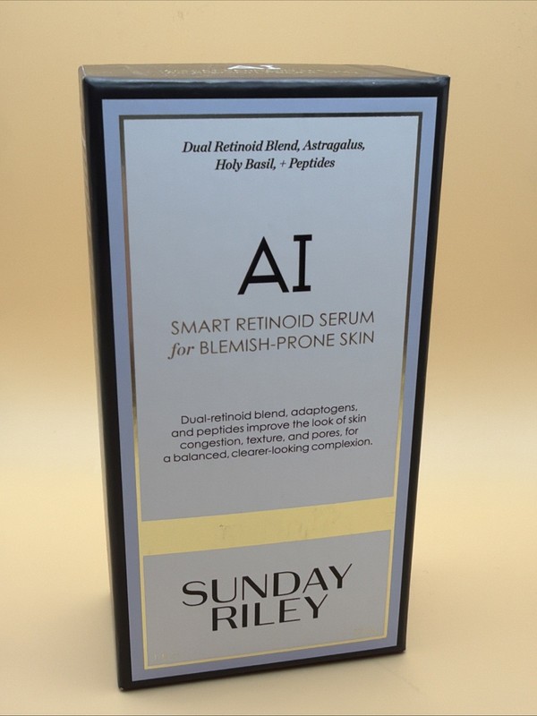 NIB Sunday Riley AI Smart Retinoid Serum 1oz 30ml (0817)