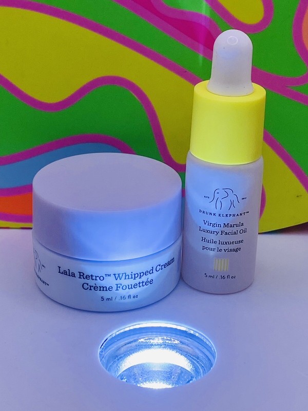 Drunk Elephant Lala Retro Rescue Cream 5ml & Marula Oil 5ml