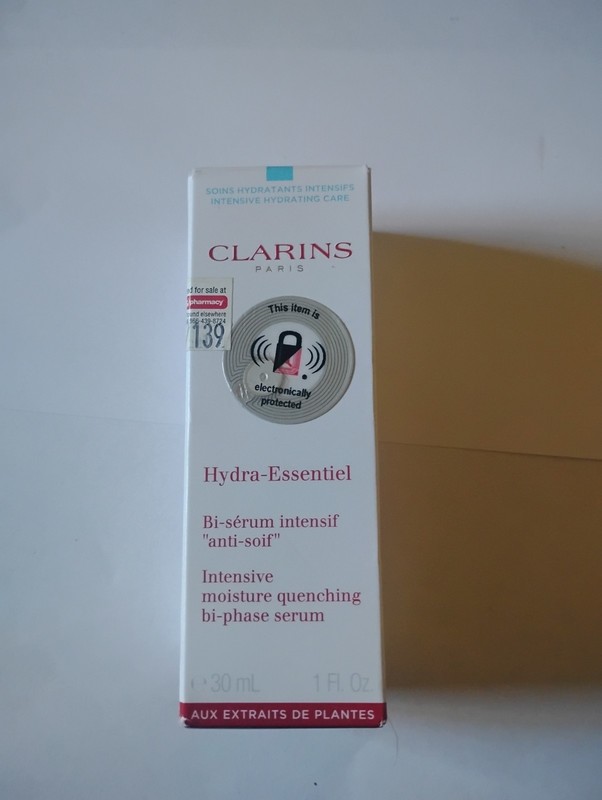 New Sealed Clarins Paris HydraQuench Intensive Serum Bi-Phase 1 Fl Oz.