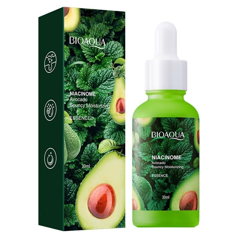 BIOAQUA Avocado Extract Elasticity Face Moisturizing Essence Skin Care 30ml