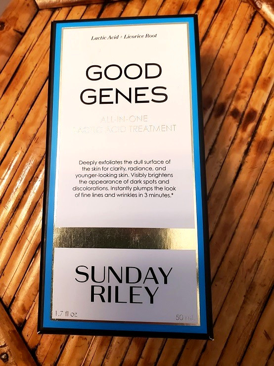 SUNDAY RILEY Good Genes All-In-One Lactic Acid Serum-Large 1.7 Fl Oz-New in Box