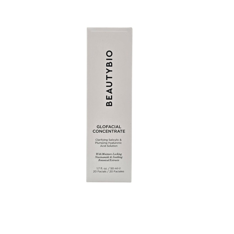 NIPBeautybio Glofacial Concentrate Clarifying Plumping Hyaluronic 1.7 Fl oz