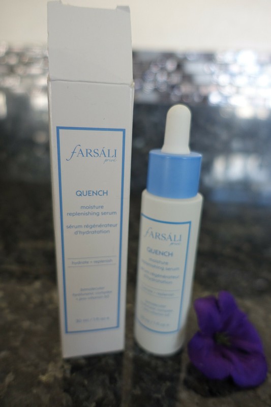 Farsali quench moisture replenishing serum new in box 1oz