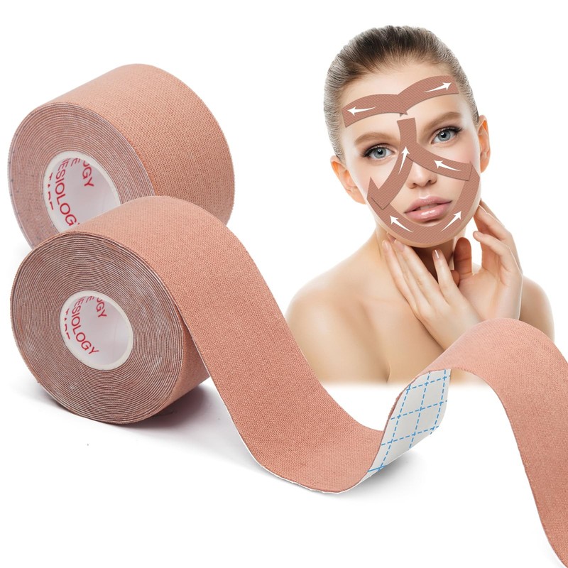 2 Rolls Facial Myofascial Lift TapeFace Lift Tape anti Wrinkle PatchesFace Eye