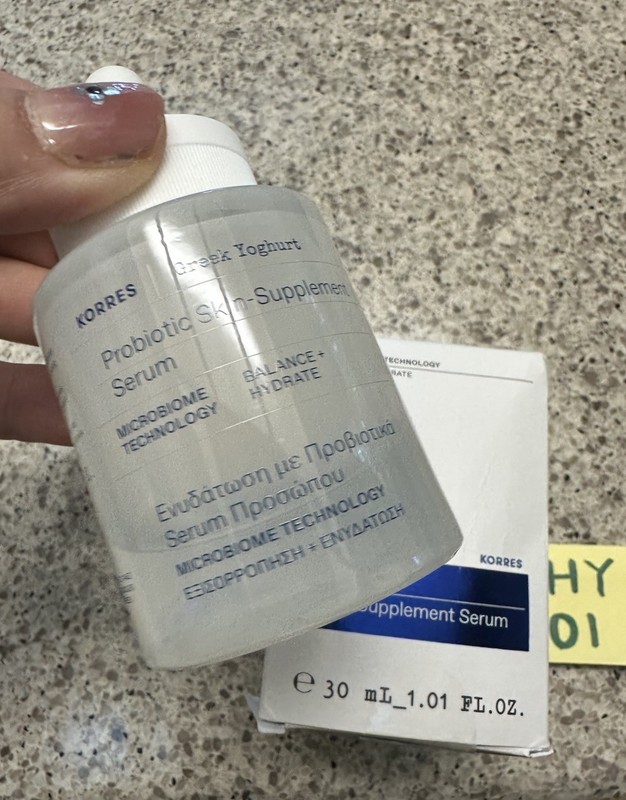 KORRES Greek Yoghurt Probiotic Skin-Supplement Serum 1oz/30mL FULL SIZE; $52 gallery