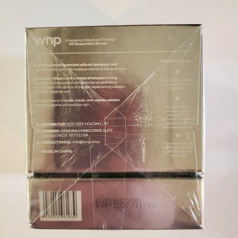 New WNP Serum Emergency Repair and Firming Oil-Suspension Hyaluronic Acid Serum gallery