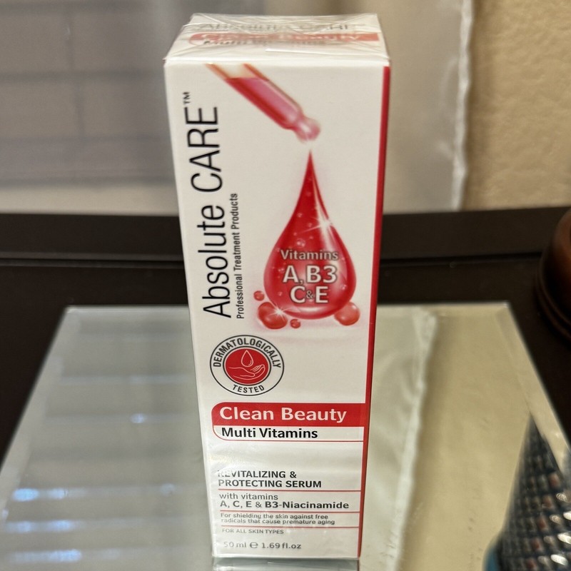 Absolute Care Clean Beauty Multi Vitamins Revitalizing & Protecting Serum
