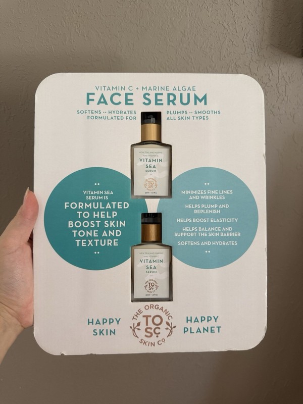 The Organic Skin Co Vitamin Sea C Serum 2 Pack 2 x 30ml New Zealand Botanicals
