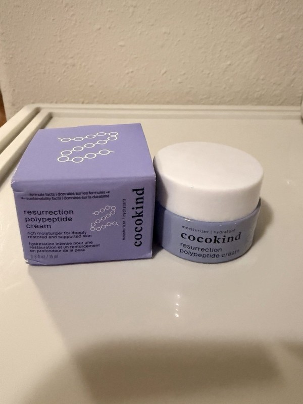 NEW Cocokind Resurrection Polypeptide Cream Skin 0.5oz/15mL Mini Travel Size
