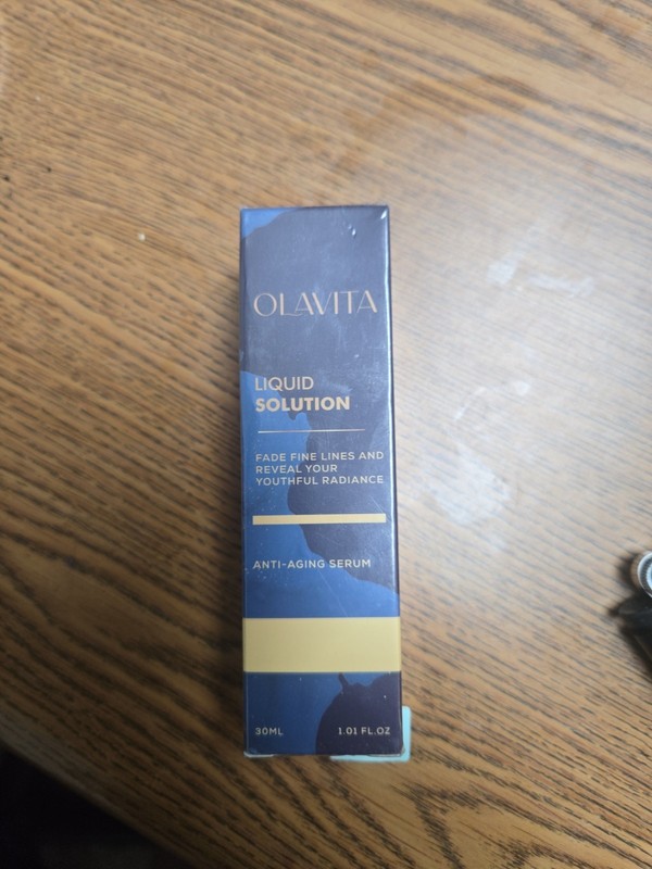 OLAVITA Liquid Solution Anti Aging Serum 30 ml 1.01 oz New Sealed Brand new
