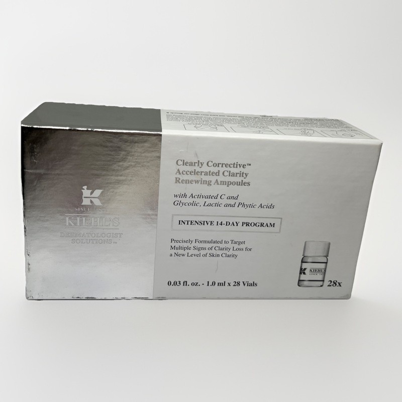 Kiehl’s Clearly Corrective Accelerated Clarity Renewing Ampoules 14 Day Program