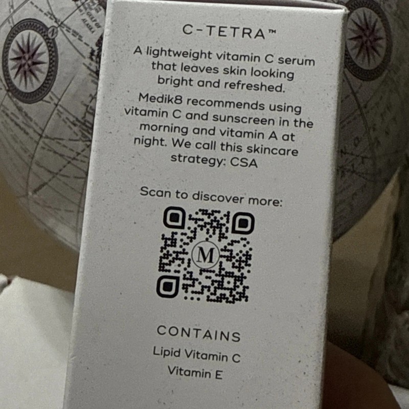 Medik8 C-Tetra Lipid Vitamin C Radiance Serum 30 ml 1.0 oz Brand New In Box B2 gallery