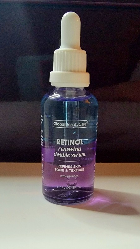 3 Global Beauty Care RETINOL Renewing Double Serum 1.7 fl oz (50mL) Refine, Tone gallery