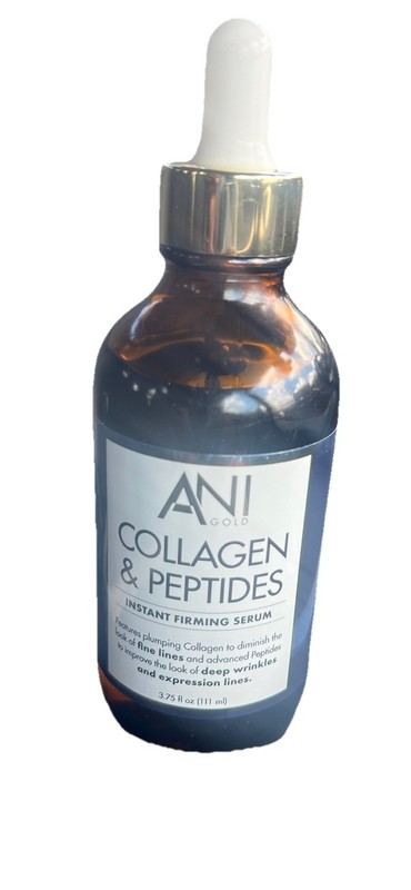 Ani Gold Collagen & Peptides Instant Firming Serum 3.75 fl oz New