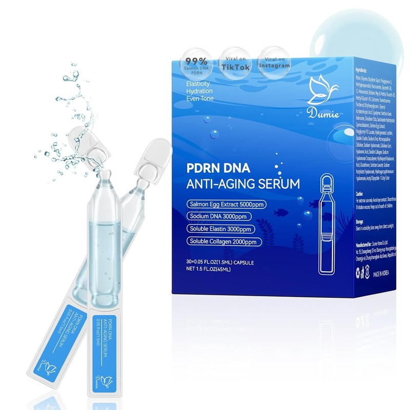Salmon DNA PDRN Serum Anti-Aging Collagen Face Ampoule Korean Skin Care
