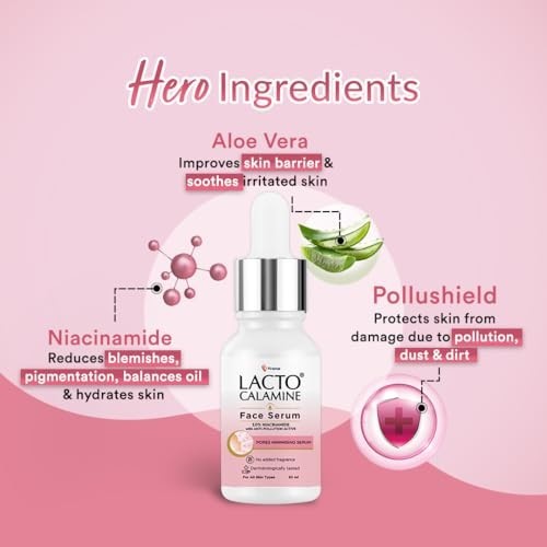 Lacto Calamine 10% Niacinamide Face Serum 30ml Fragrance Free Skin Care FS gallery