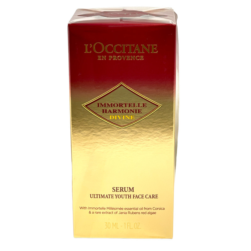 L’Occitane En Provence Immortelle Harmonie Divine Serum 30ml/1fl.oz. New Sealed