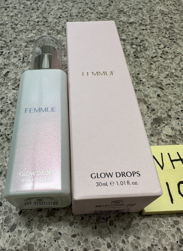 FEMMUE Glow Drops Oil/Serum Cream Firming 1oz/30mL FULL SZ EXP 11/2026 SEAL $56 gallery