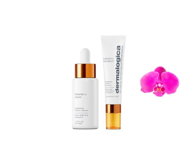Dermalogica Biolumin C Brightening Essentials Set: Face Serum 3ml and Eye Serum