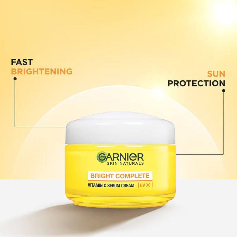 Garnier Bright Complete Vitamin C Serum Cream UV (45g) gallery