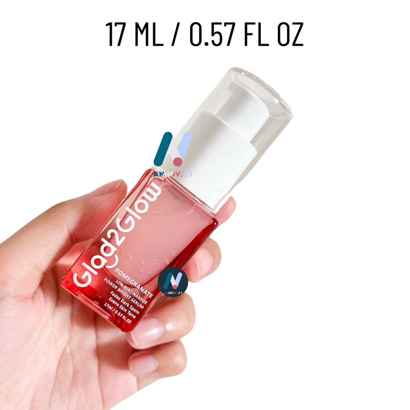 GLAD2GLOW 10% Niacinamide Brightening Serum Acne Scars Dark Spot Anti-Aging 17ml gallery