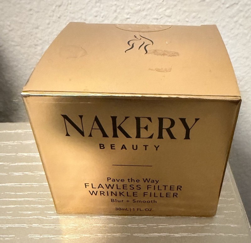 NAKERY BEAUTY FLAWLESS FILTER WRINKLE FILLER – NEW IN BOX – 1 FL OZ.