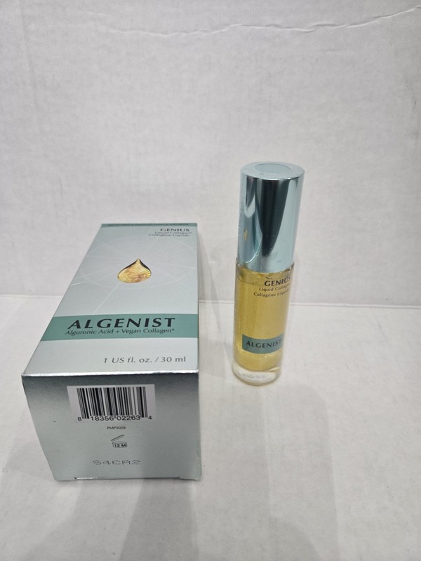 ALGENIST GENIUS Liquid Vegan Collagen 1 oz NEW AND SEALED in box