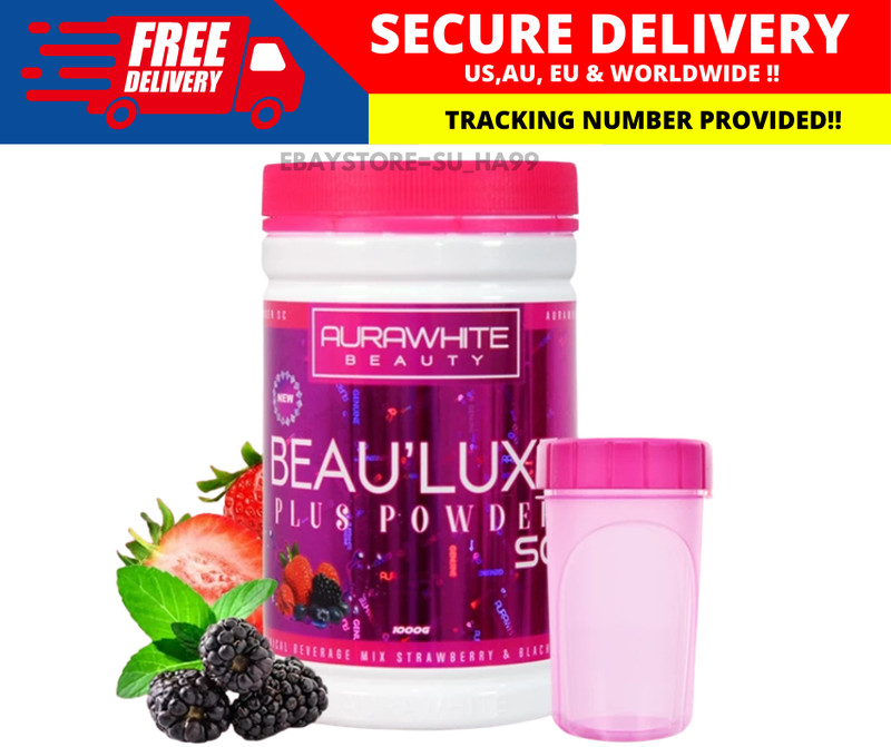 Aura White BEAULUXE SC+ Collagen Stemcell 15X L-Glutathione Whitening Detox