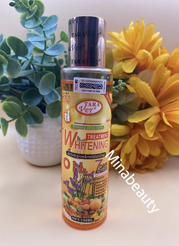 Tara Vet Active Glow & Moisturising Treatment Oil Spf 50 150ml 💯 Authentic