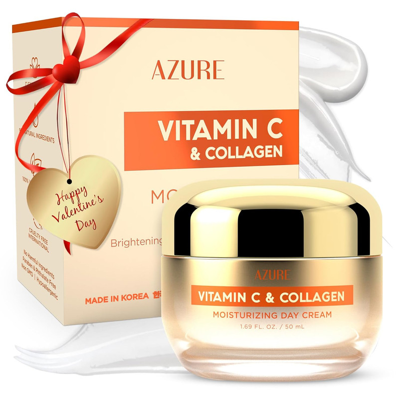 Azure Dermatologist Tested Vitamin C Face Moisturizer – K Beauty Anti-Aging,