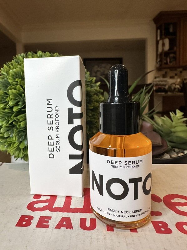 NOTO Botanics Deep Serum 1oz 30mL For Face & Neck ••NEW IN BOX••