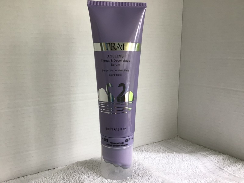 PRAI Ageless Throat & Decolletage Serum 8 fl oz With Roller Ball